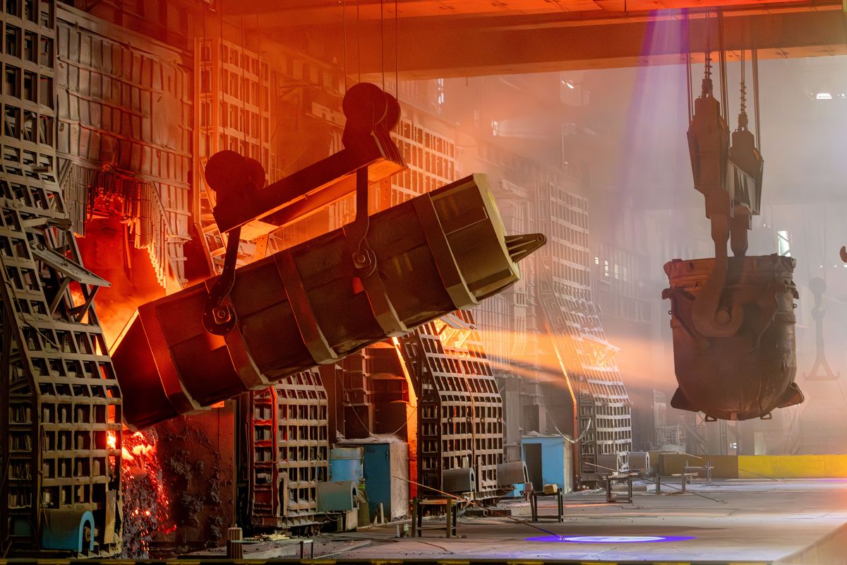 Heavy steel plate quality inspection