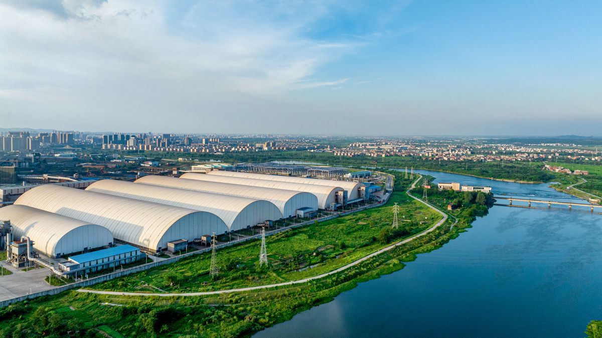Power plant steel structure case study